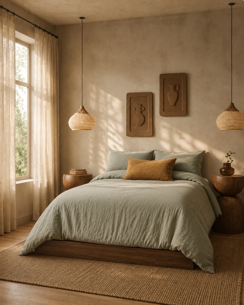 Organic Modern Bedroom