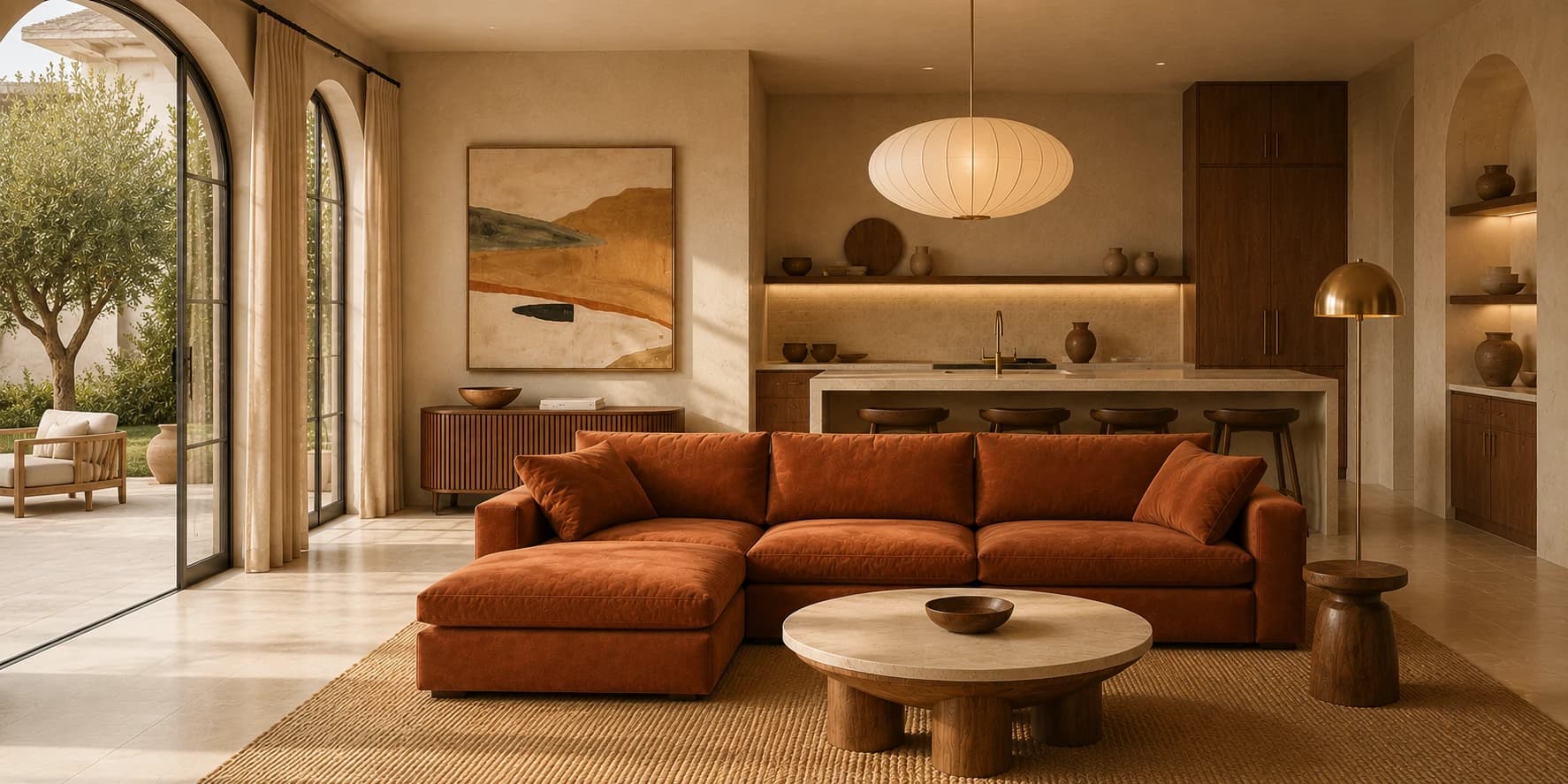 Living Room Sideboard Styling