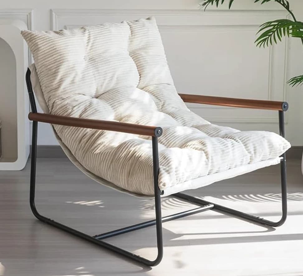 MAXYOYO Corduroy Lounge Chair
