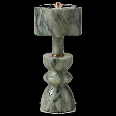 Green Marble Cordless Table Lamp