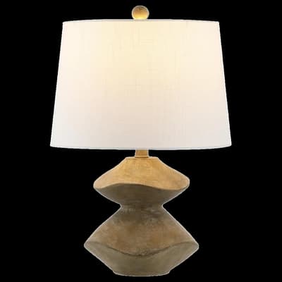 Minimalist Coastal 2-Stack Table Lamp
