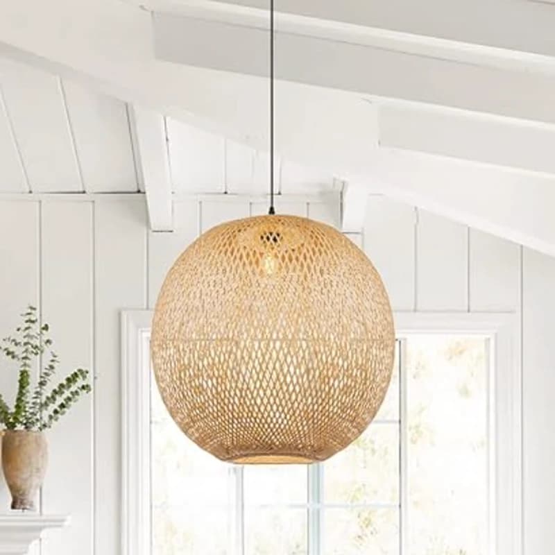 Arturesthome Rattan Pendant Light