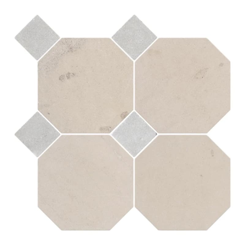Canterbury Natural Limestone Octagon Tiles