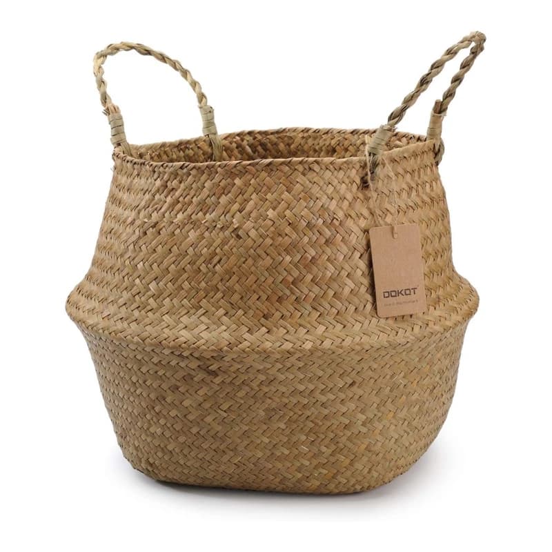 Natural Seagrass Belly Basket