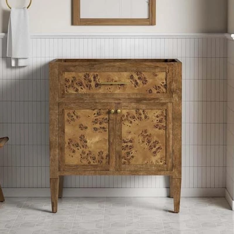Modway Elysian Burl Wood Vanity