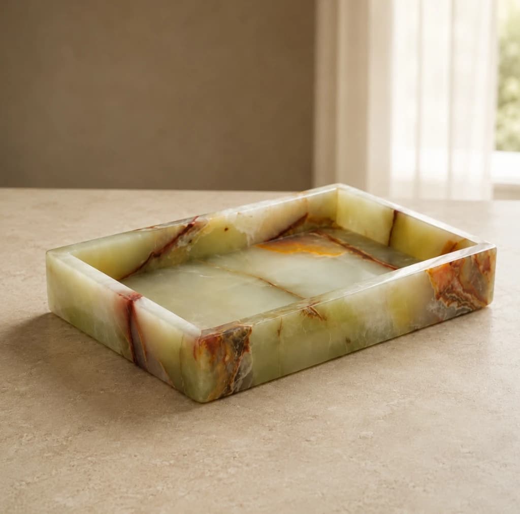 Onyx Decorative Tray