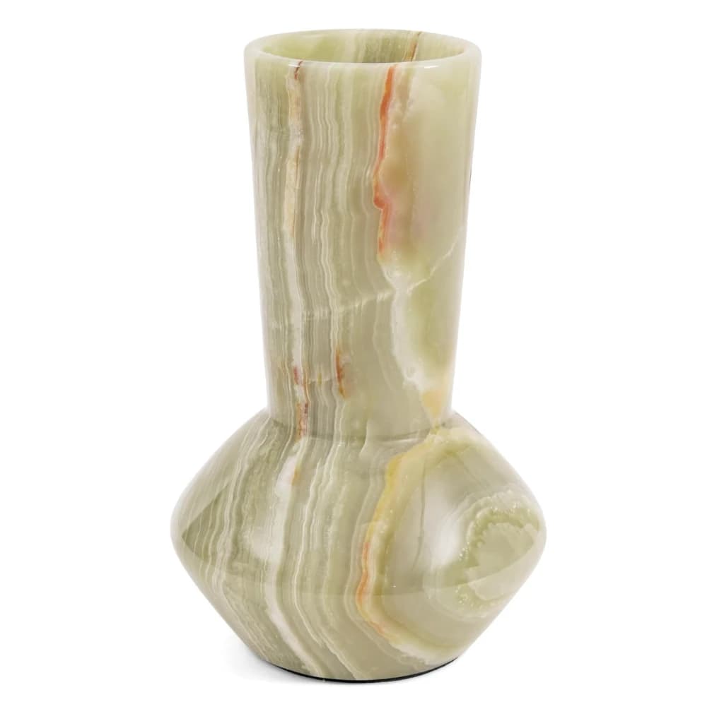 Green Onyx Stone Vase