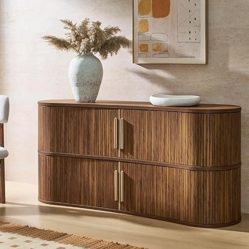 Radcliffe Curved Fluted Sideboard