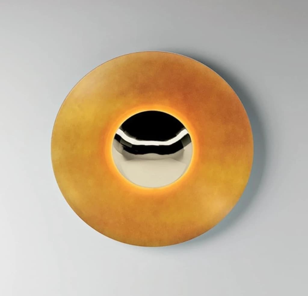 CIRCULAR METAL SCONCE