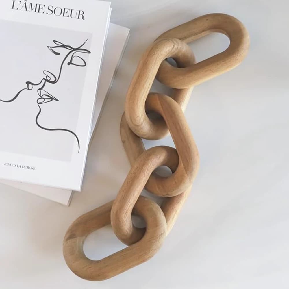Wood Chain Link