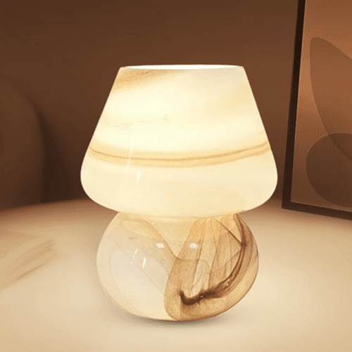 Mushroom table lamp