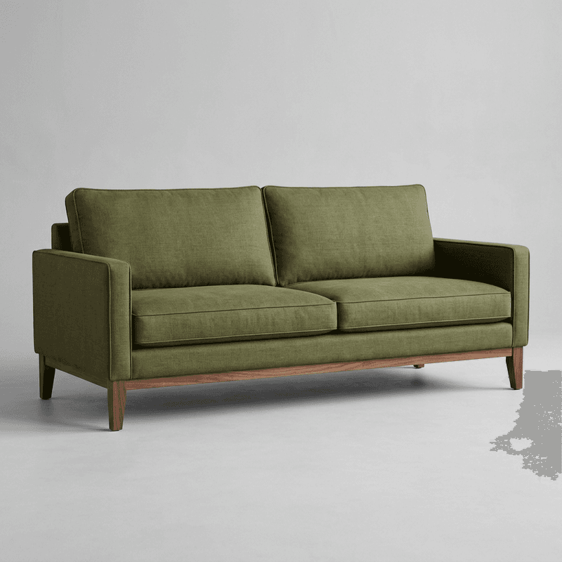 Olive Green Sofa