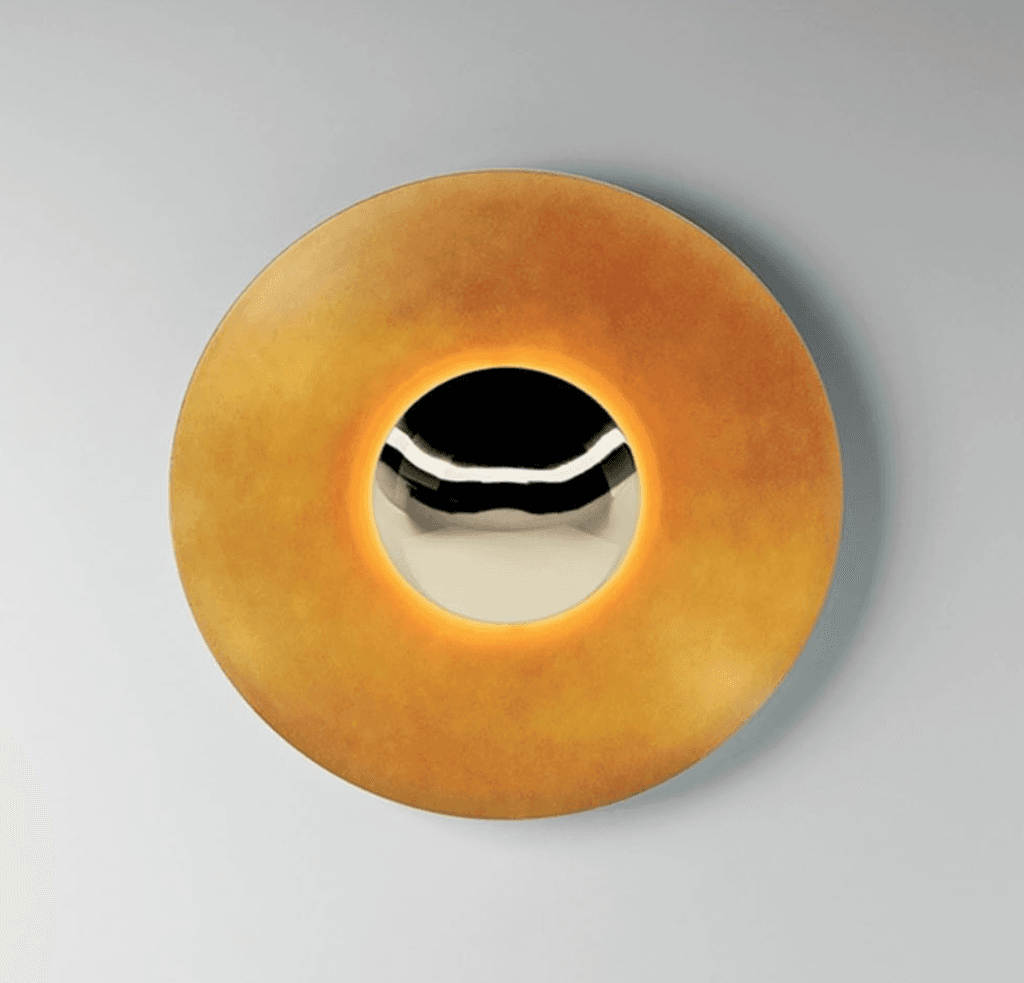 CIRCULAR METAL SCONCE